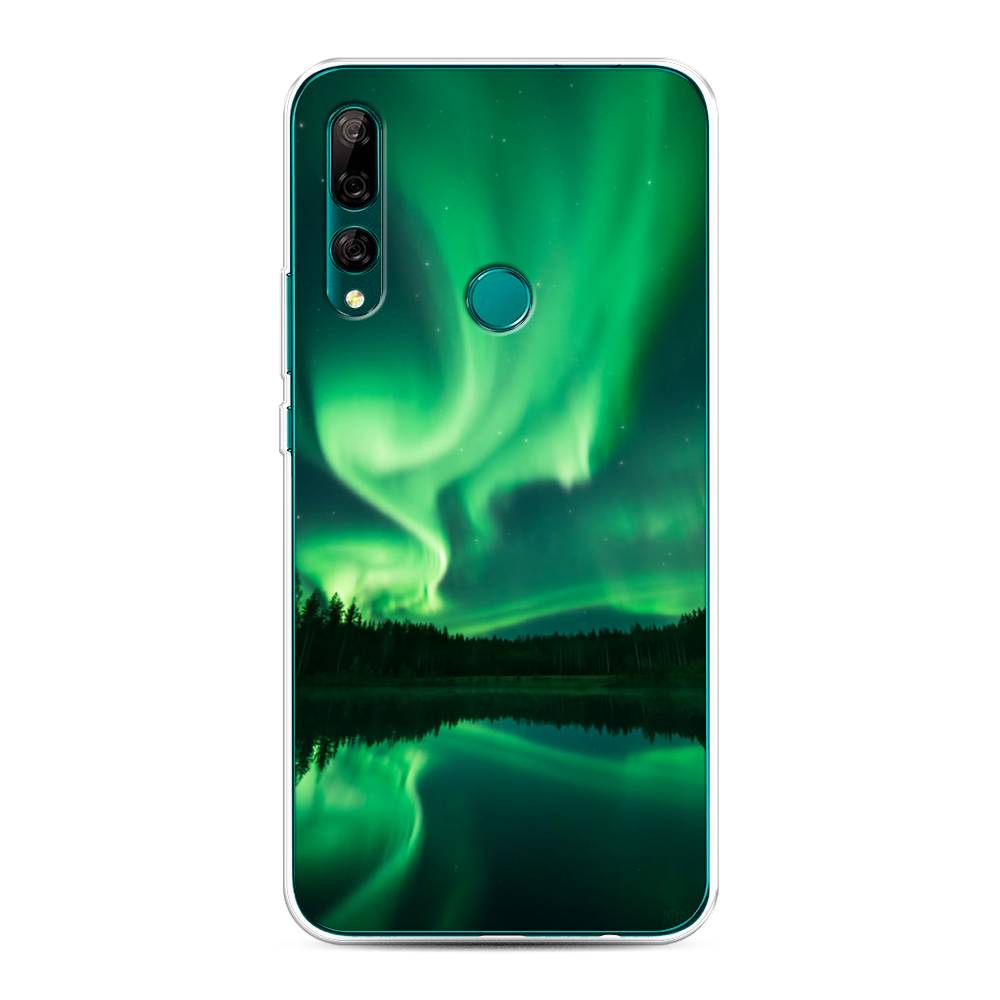 

Чехол Awog на Huawei Y9 Prime 2019 "Ночные пейзажи 7", Зеленый;черный, 611950-4