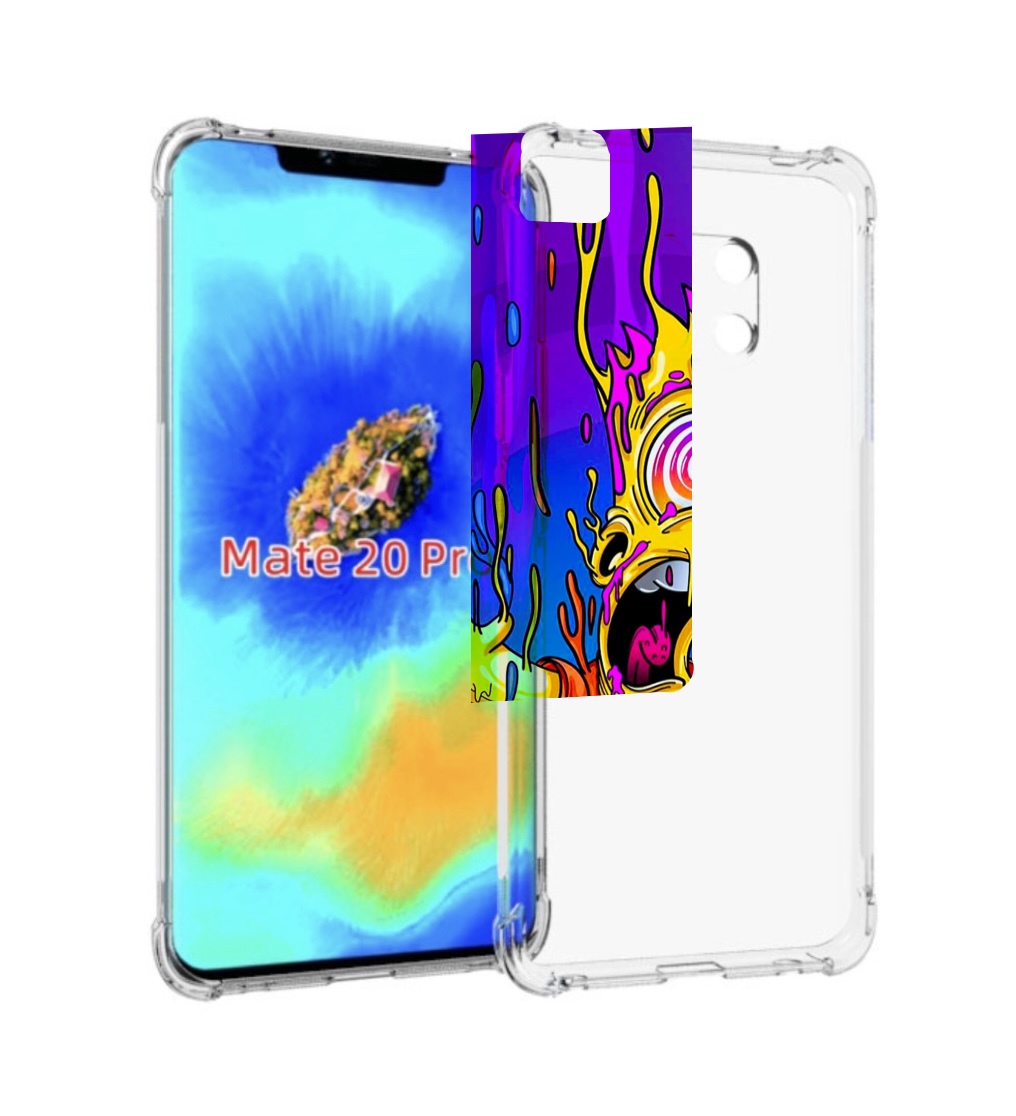 

Чехол MyPads Барт-арт-стрит для Huawei Mate 20 Pro/Mate 20 RS 6.39, Прозрачный, Tocco