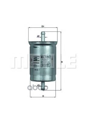 

Фильтр топливный NISSAN MAHLE Mahle/Knecht KL171, KL171