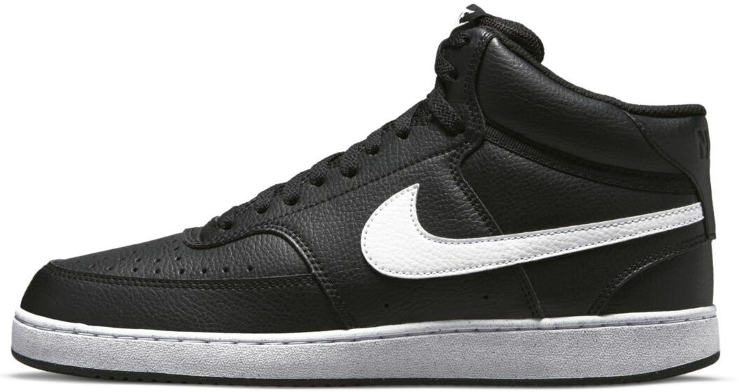 

Кеды мужские Nike M Court Vision Mid Next Nature черные 6.5 US, Черный, M Court Vision Mid Next Nature