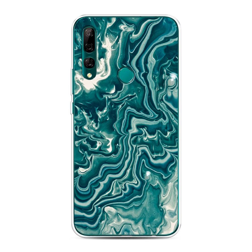 

Чехол Awog на Huawei Y9 Prime 2019 "Минералы 4", Голубой, 611950-3