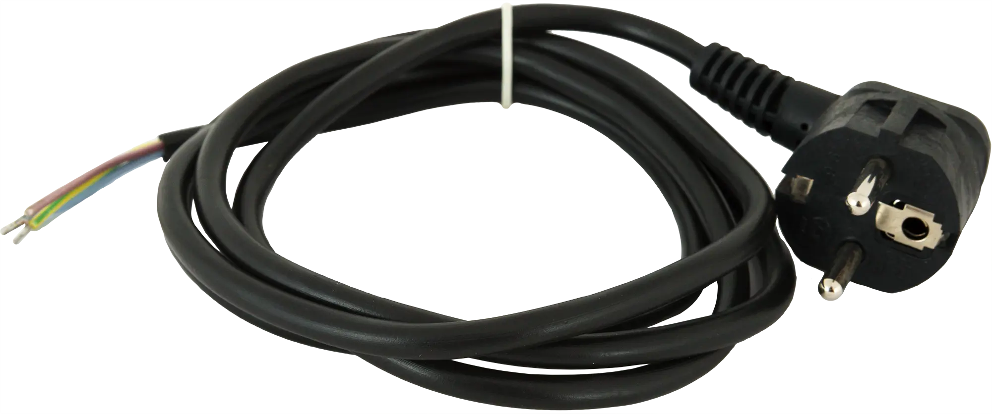 фото Шнур сетевой с заземлением 16 a 1.5 м цвет чёрный nobrand