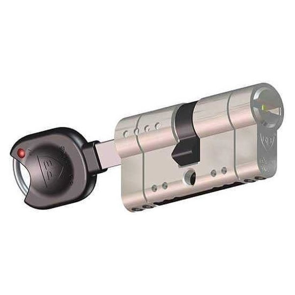 

Цилиндр Rav Bariach серии Saturn ключ-ключ 80 mm (35+10+35), Серебристый