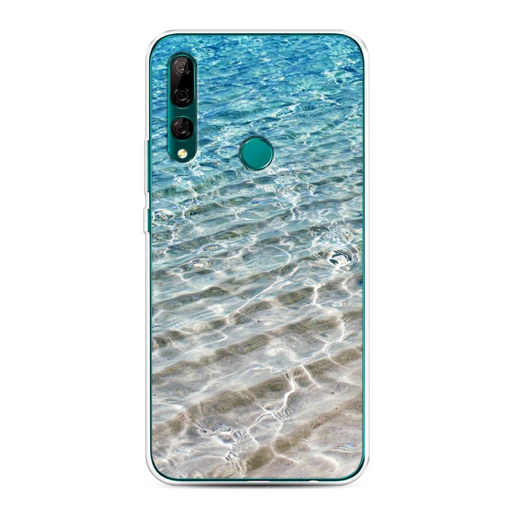 

Чехол Awog на Huawei Y9 Prime 2019 "Волны 10", Голубой, 611950-4