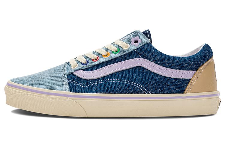 

Кеды унисекс Vans Emma Mulholland x Old Skool синие 42 EU, Синий, Emma Mulholland x Old Skool