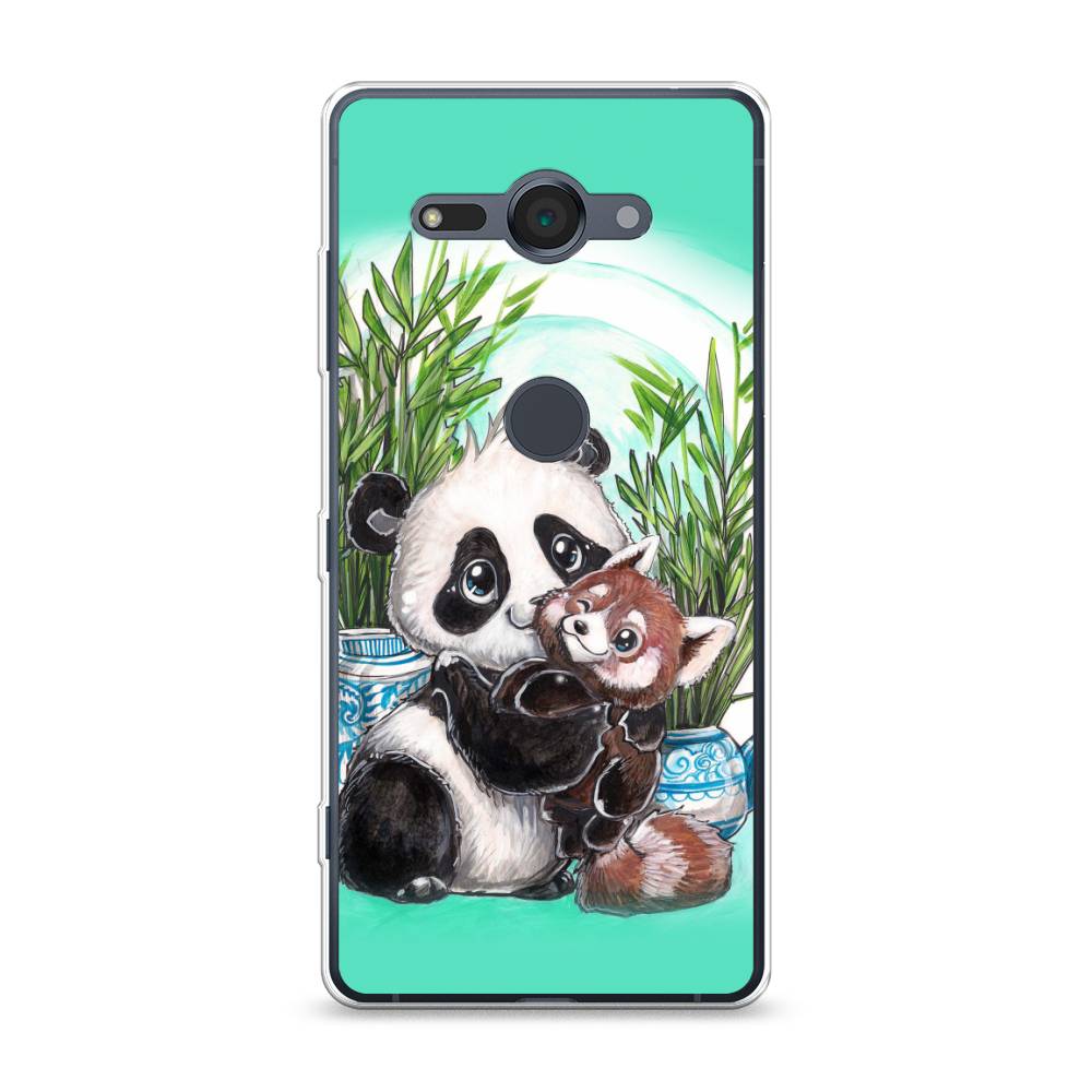 

Чехол Awog на Sony Xperia XZ2 Compact "Друзья зверята", Разноцветный, 52950-2