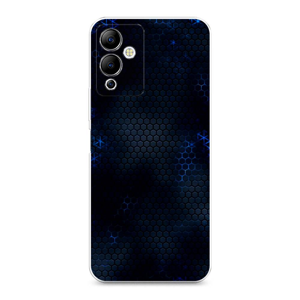 

Чехол Awog "Фон соты синие" для Infinix Note 12i, 3102050-3