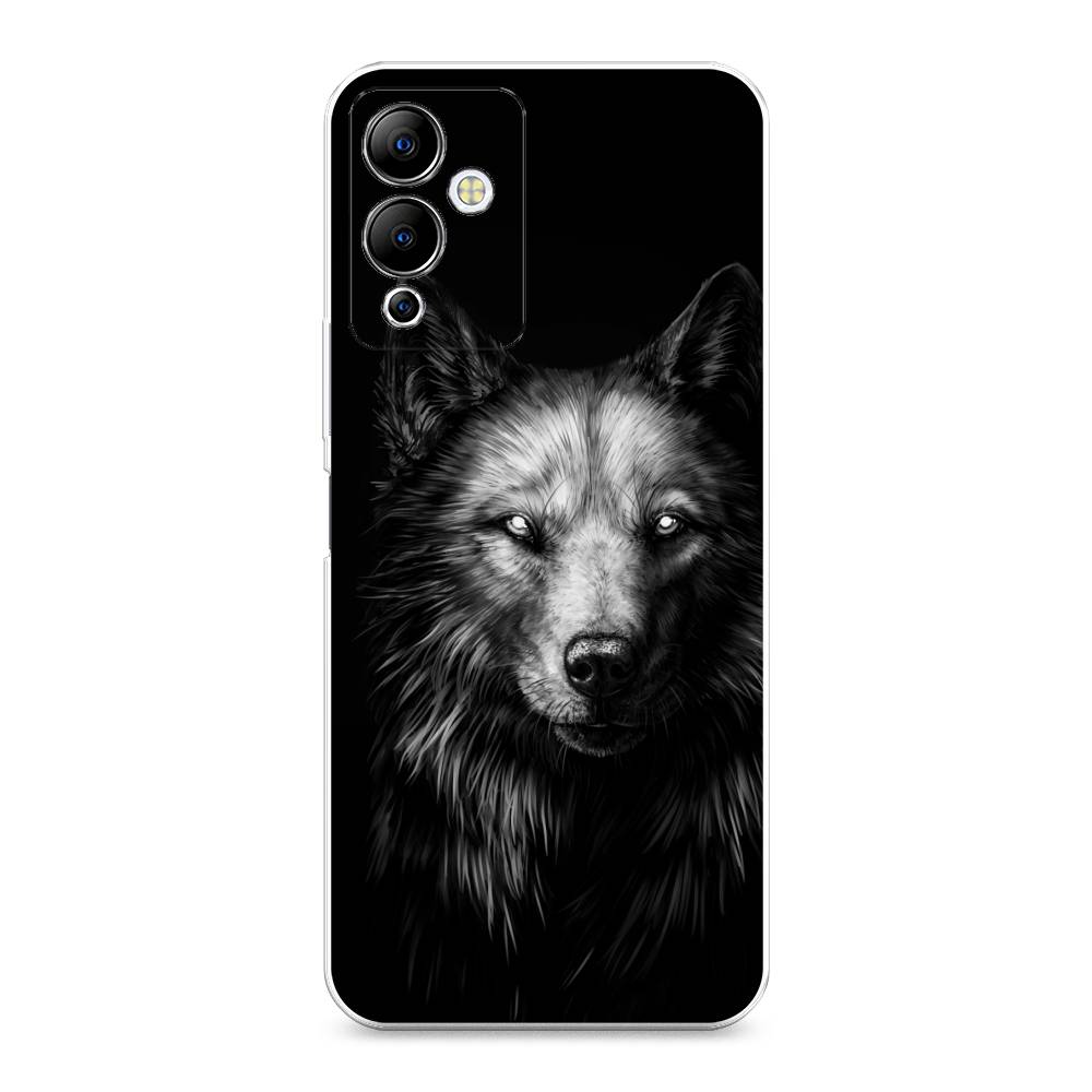 

Чехол Awog на Infinix Note 12i "Волк черно белый", 3102050-1