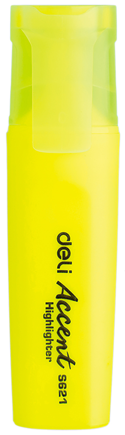 

Текстовыделитель Deli ES621Syellow Macaron скошенный пиш. наконечник 1-5мм желтый