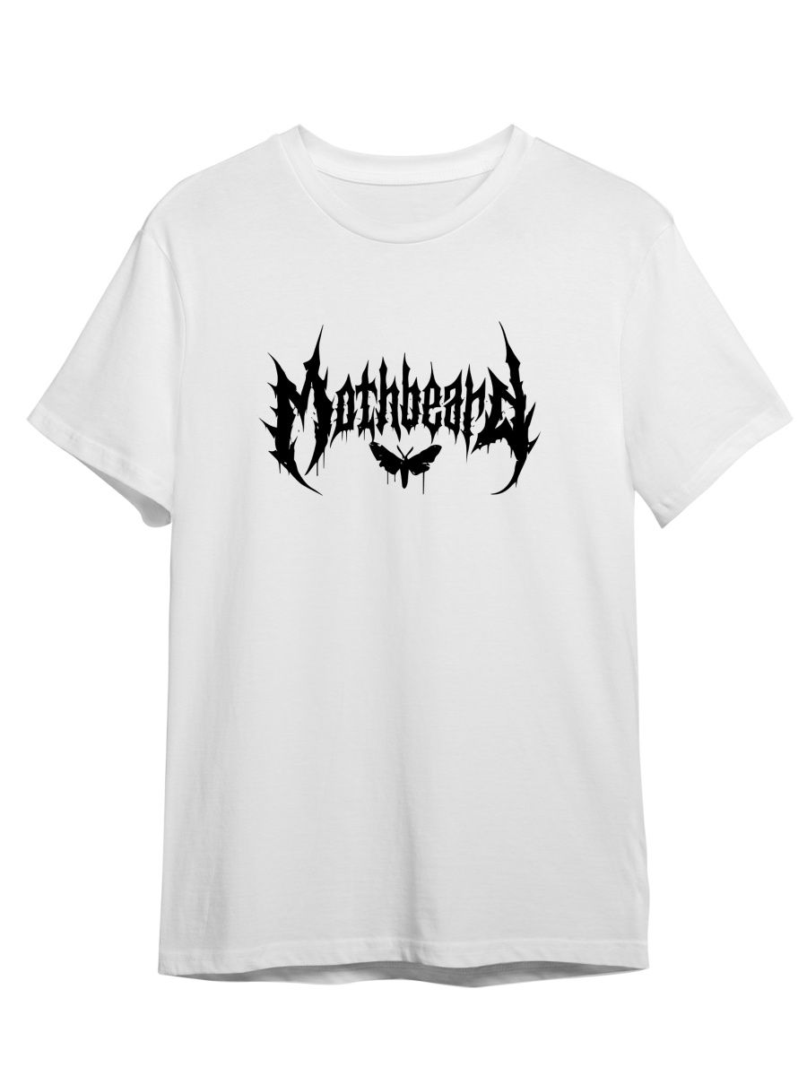 

Футболка унисекс СувенирShop Mothbeard/Металл/Рок 2 белая 3XL, "Mothbeard/Металл/Рок" 2