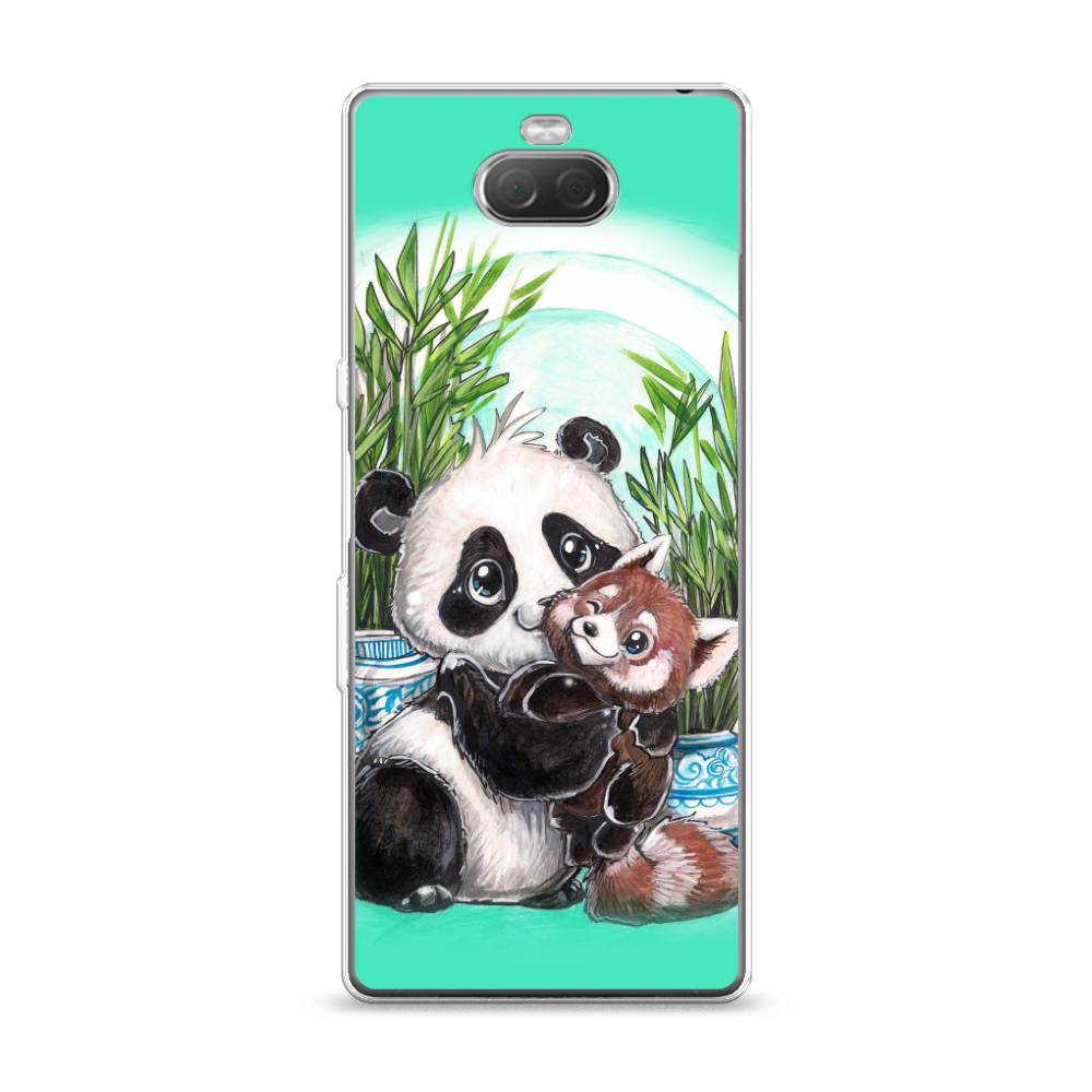 

Чехол Awog на Sony Xperia XA3/Xperia 10 "Друзья зверята", Разноцветный, 53750-2