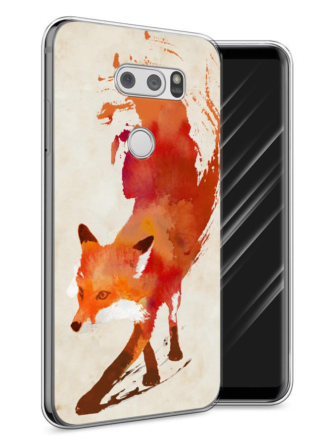 

Чехол Awog на LG V30 "Лиса", Оранжевый, 83050-10