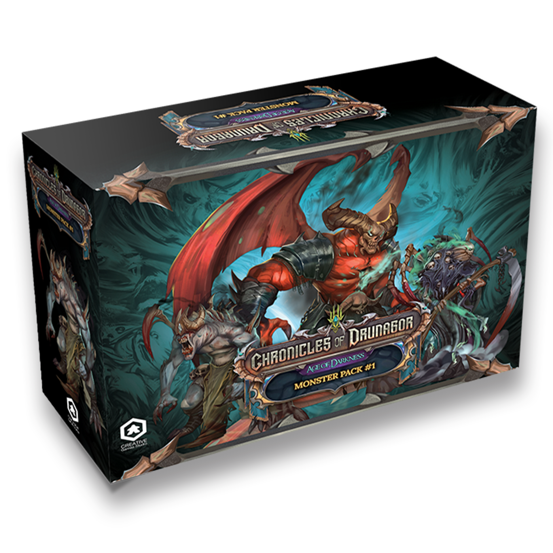 Настольная игра CGS-Creative Games Studio дополнение Chronicles of Drunagor, Monster Pack