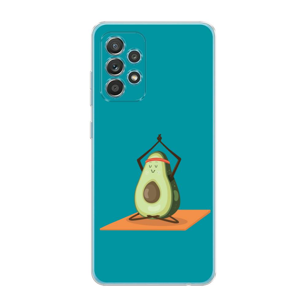 

Чехол на Samsung Galaxy A33 5G "Расслабься с авокадо", Голубой, 2104450-6