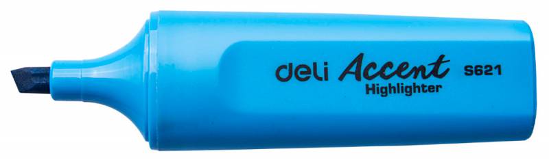 

Текстовыделитель Deli Accent ES621BLUE Delight скошенный пиш. наконечник 1-5мм синий