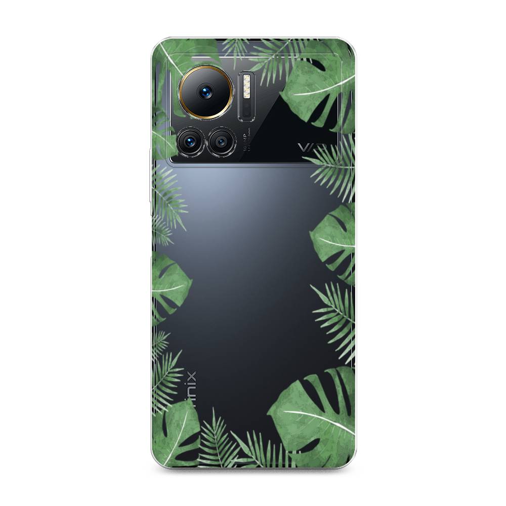 

Чехол Awog на Infinix Note 12 VIP "Листья папоротника рамка", 3101950-8