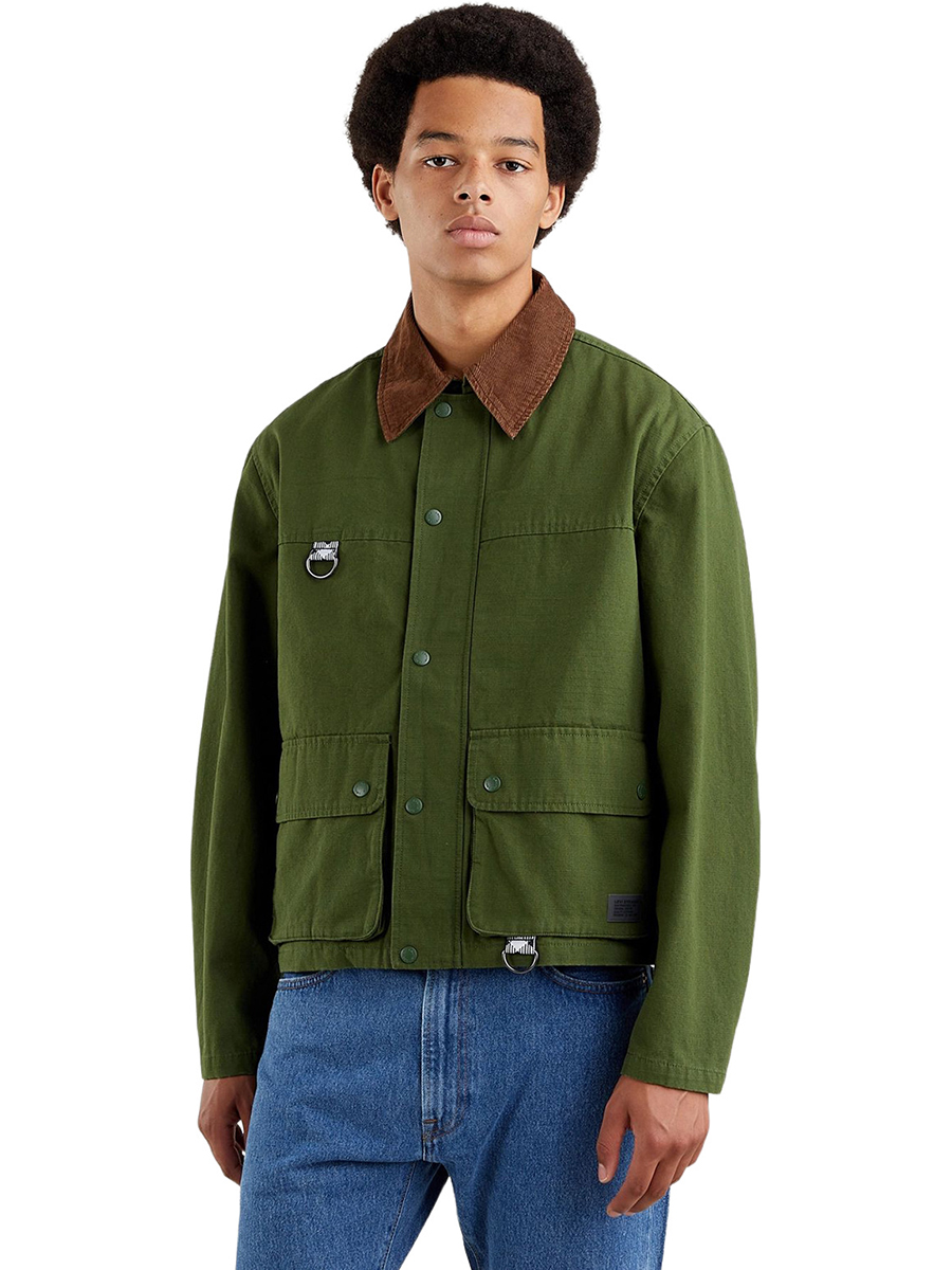 

Джинсовая куртка мужская Levis A1830-0001 зеленая S, A1830-0001