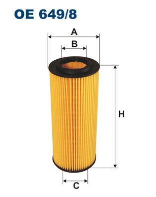 

Фильтр масляный FILTRON OE649/8