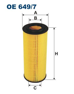 Фильтр масляный FILTRON OE649/7