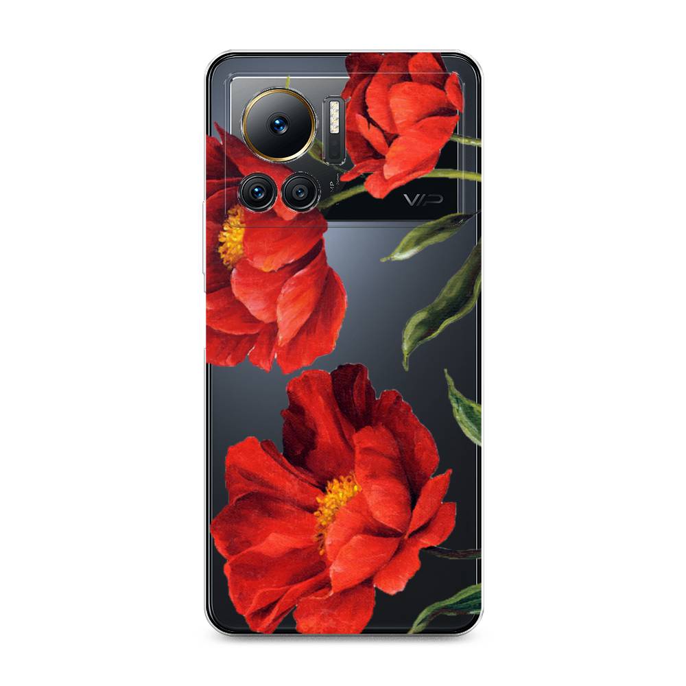 

Чехол Awog на Infinix Note 12 VIP "Красные маки", 3101950-8