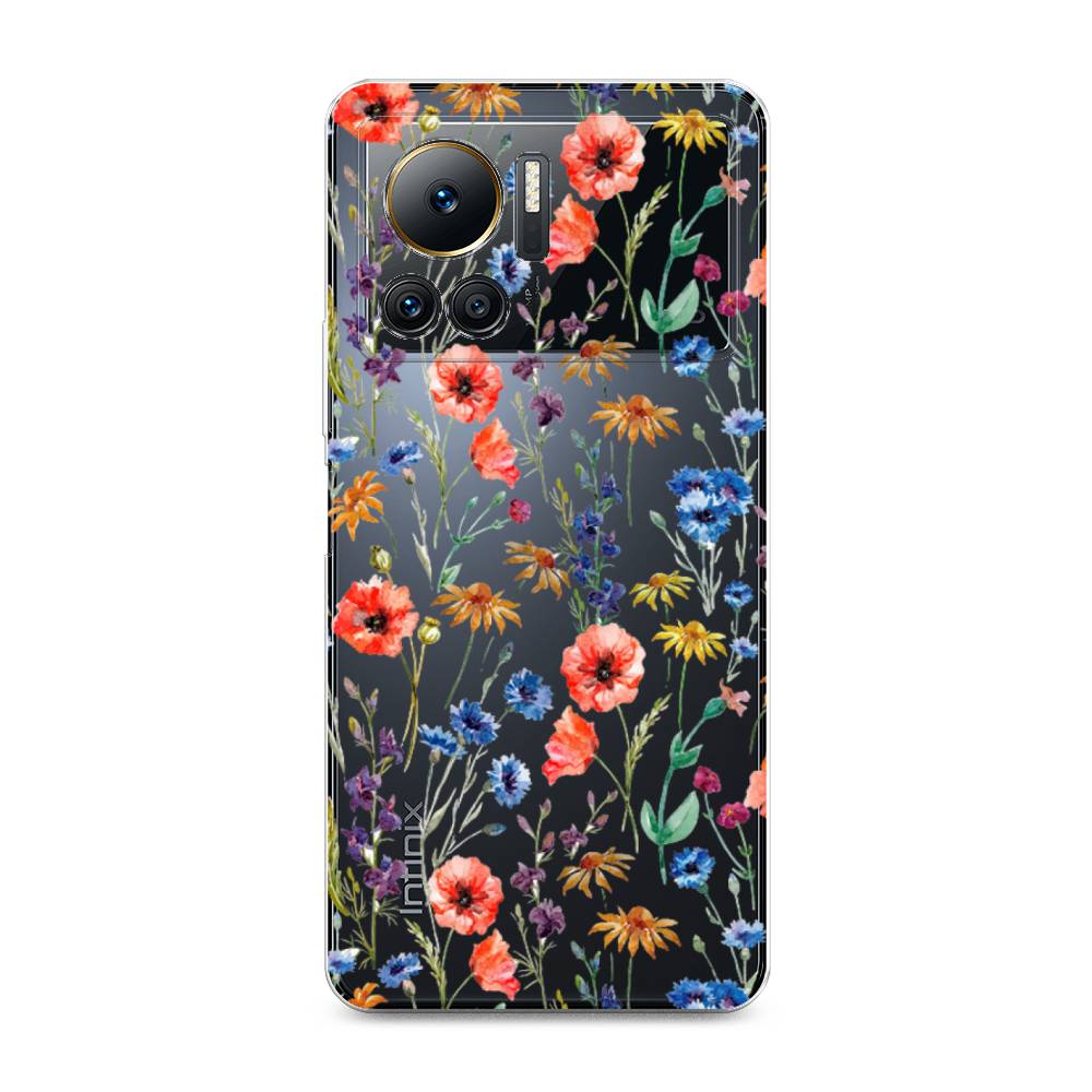 

Чехол Awog "Маки и васильки фон" для Infinix Note 12 VIP, 3101950-8