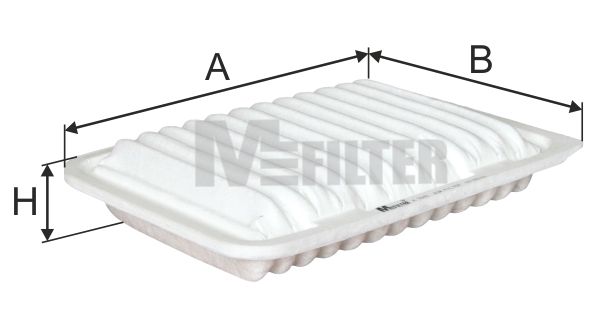 

Фильтр воздушный MFILTER K 7042