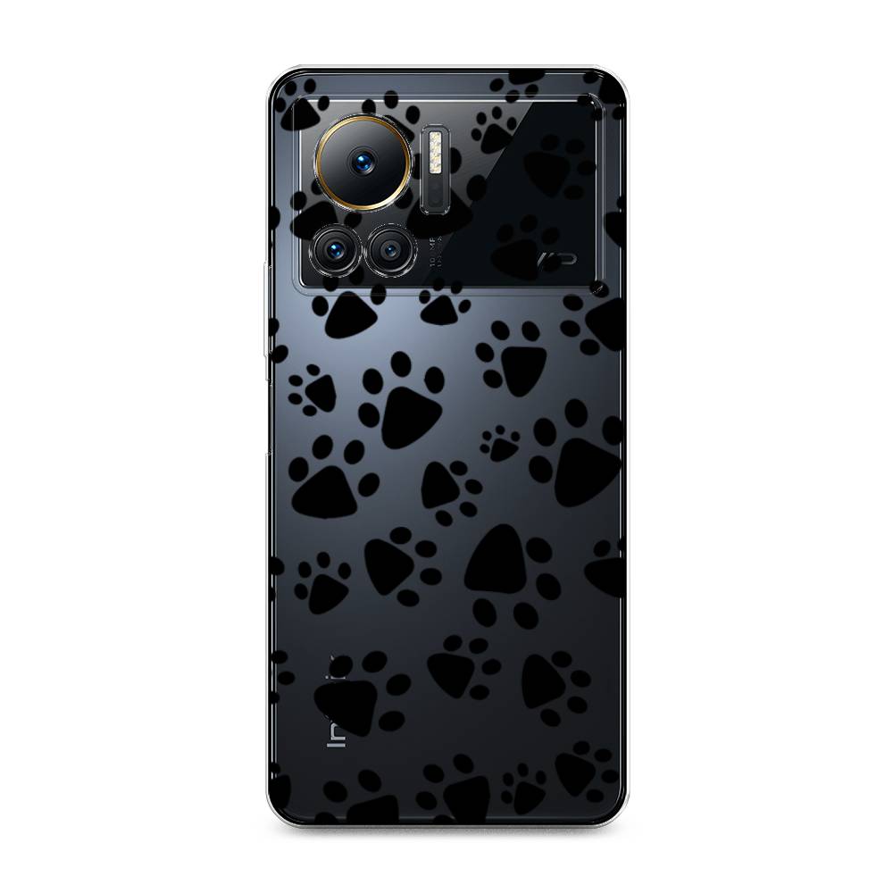 

Чехол Awog на Infinix Note 12 VIP "Лапки черные", 3101950-2