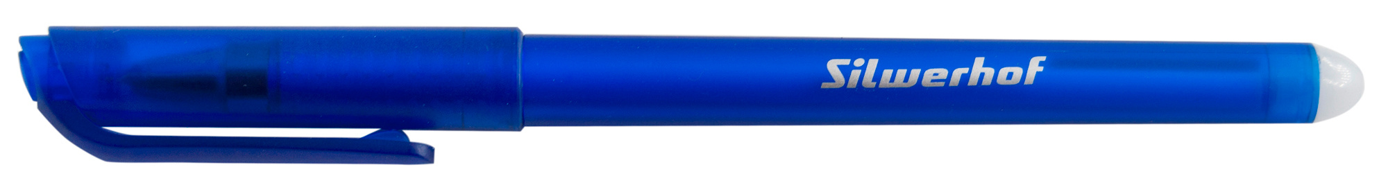 Ручка гелев. Silwerhof Erase matt d=0.5мм син. черн.