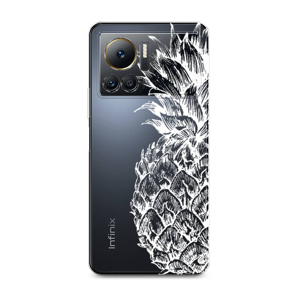 

Чехол Awog на Infinix Note 12 VIP "Ананас графика белая", 3101950-10