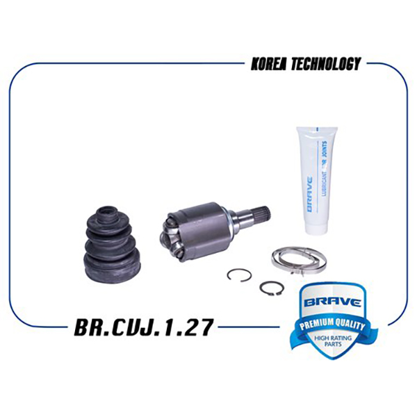 

Шрус Внутренний 96489848 Левый Chevrolet Lacetti 1,8 BRAVE арт. BR.CVJ.1.27