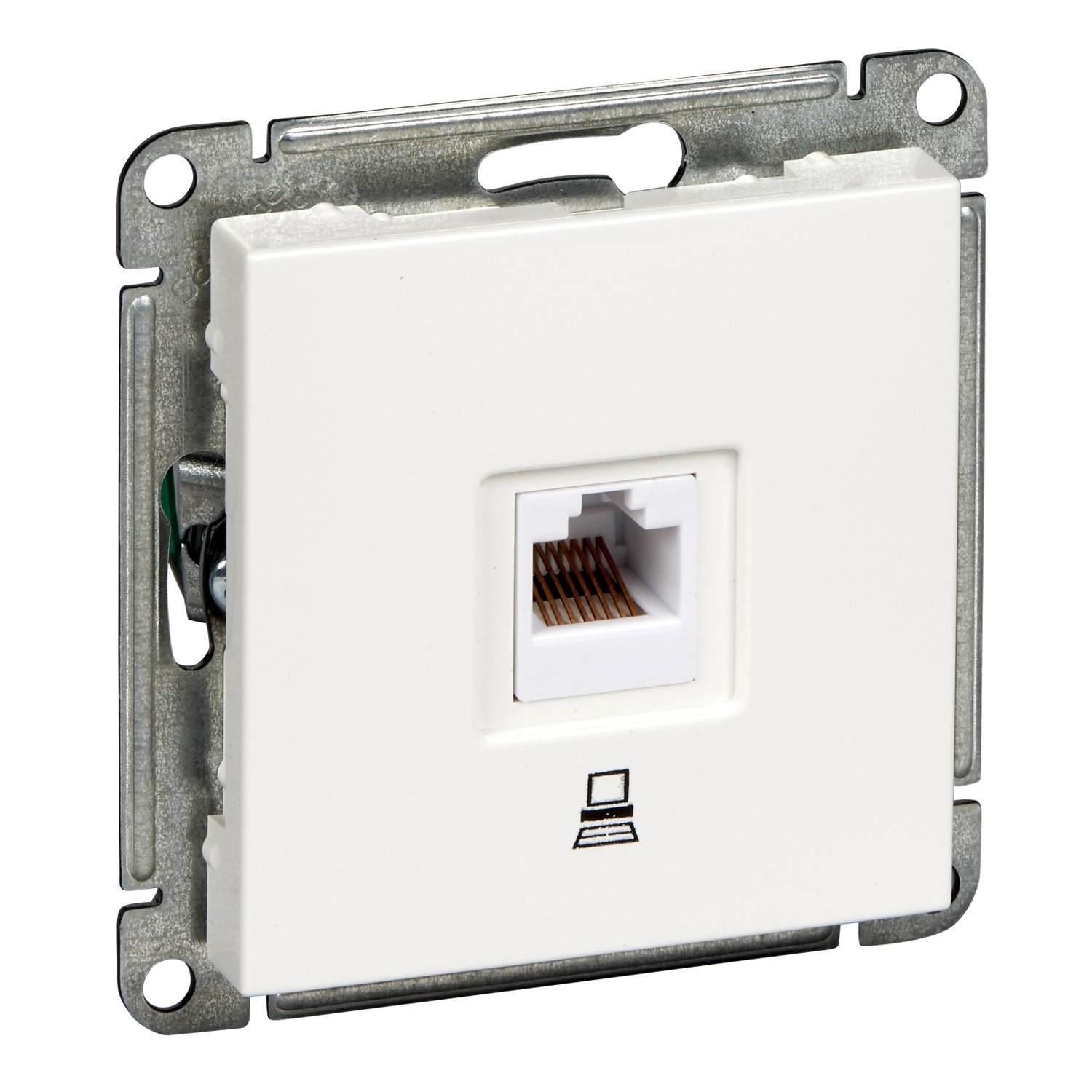 

SE Wessen 59 Шампань Розетка компьютерная 1-ая RJ45 кат.5e