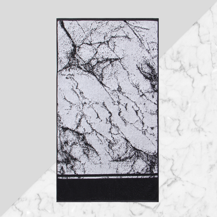 

Полотенце махровое Этель Granite 50х90см 100% хлопок 420грм2, Sport