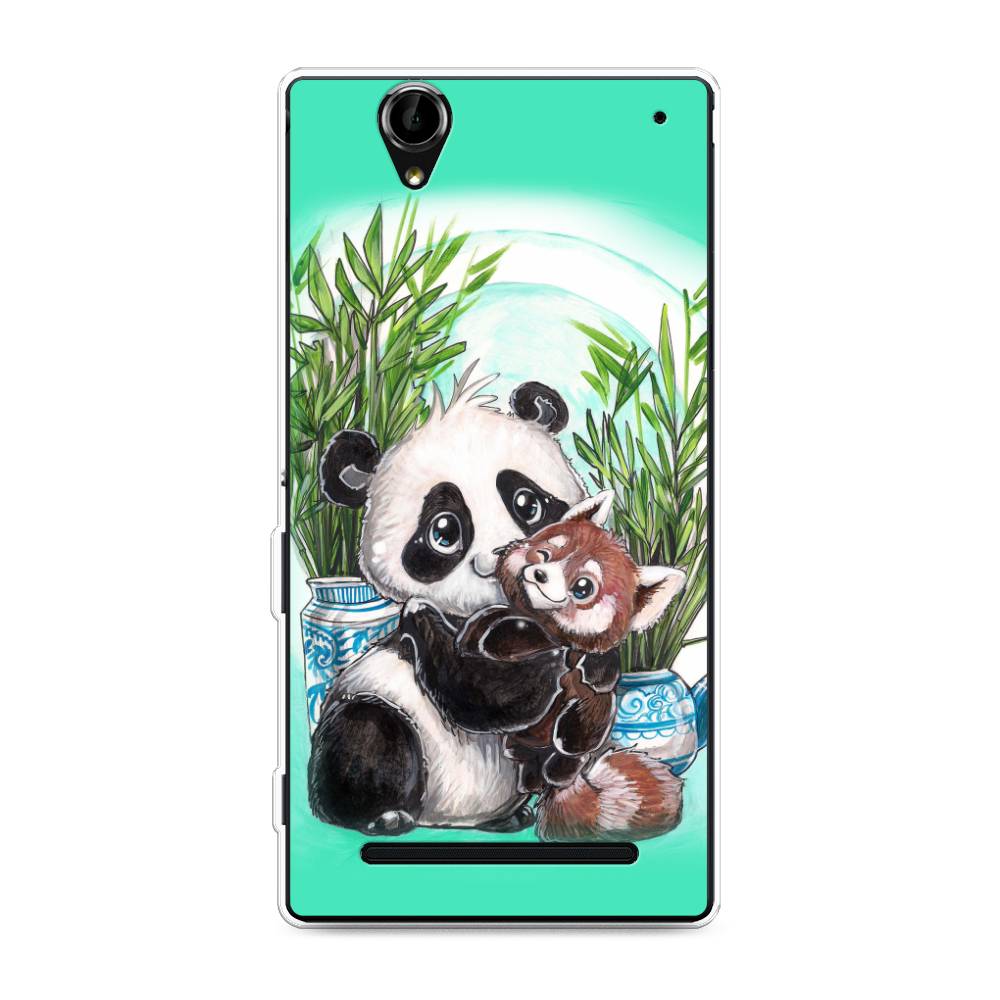 

Чехол Awog на Sony Xperia T2 Ultra "Друзья зверята", Разноцветный, 50950-2