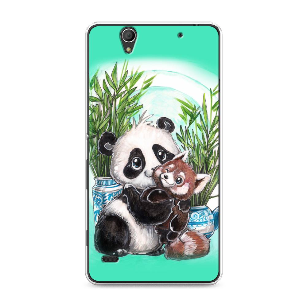 

Чехол Awog на Sony Xperia C4 "Друзья зверята", Разноцветный, 52650-2