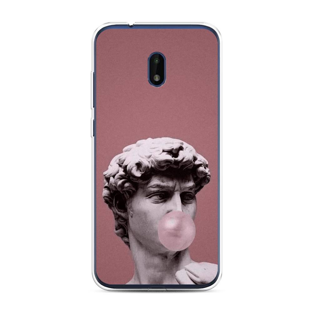 

Чехол Awog на Nokia C1 Plus / Нокиа C1 Plus "Modern David", Синий, 124650-9