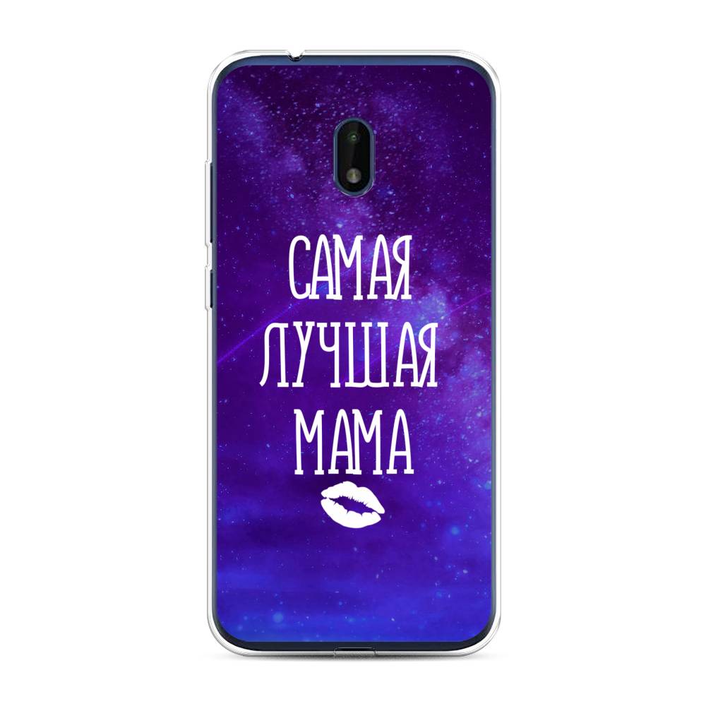 

Чехол Awog на Nokia C1 Plus / Нокиа C1 Plus "Лучшая мама", Фиолетовый;синий;белый, 124650-6