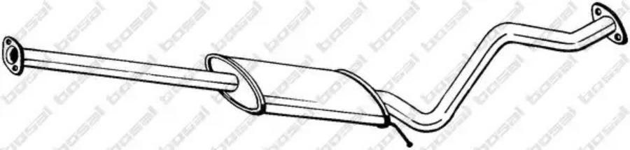 

Глушитель центральный Bosal-Oris 285357