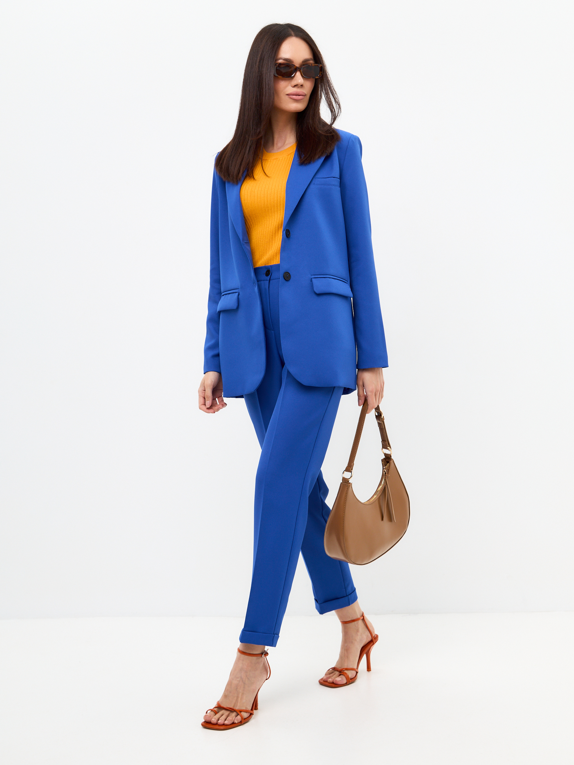

Костюм женский DAZZLE STYLE Белла синий 44 RU, Белла