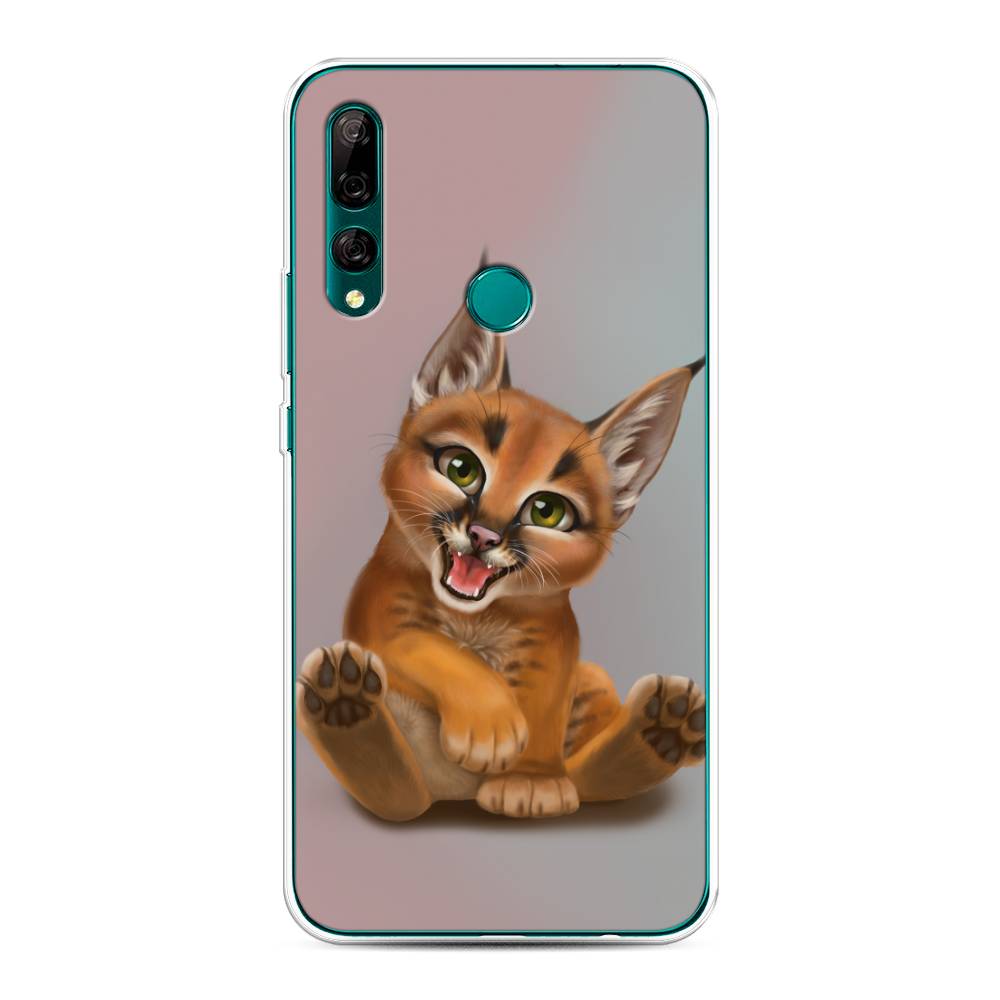 

Чехол Awog на Huawei Y9 Prime 2019 "Малыш рыси", Оранжевый;серый, 611950-1