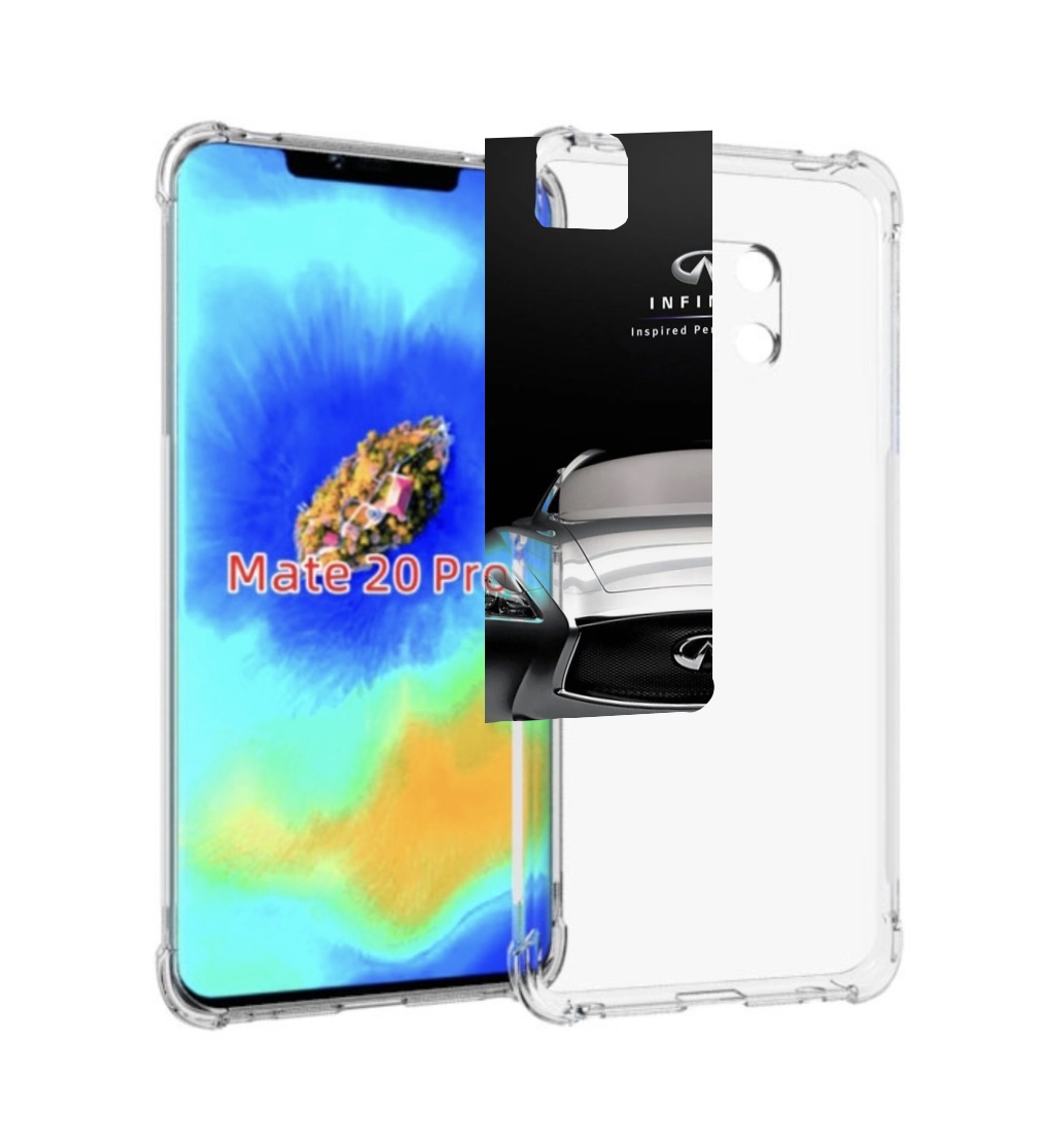 

Чехол MyPads infiniti-инфинити-1 для Huawei Mate 20 Pro/Mate 20 RS 6.39, Прозрачный, Tocco