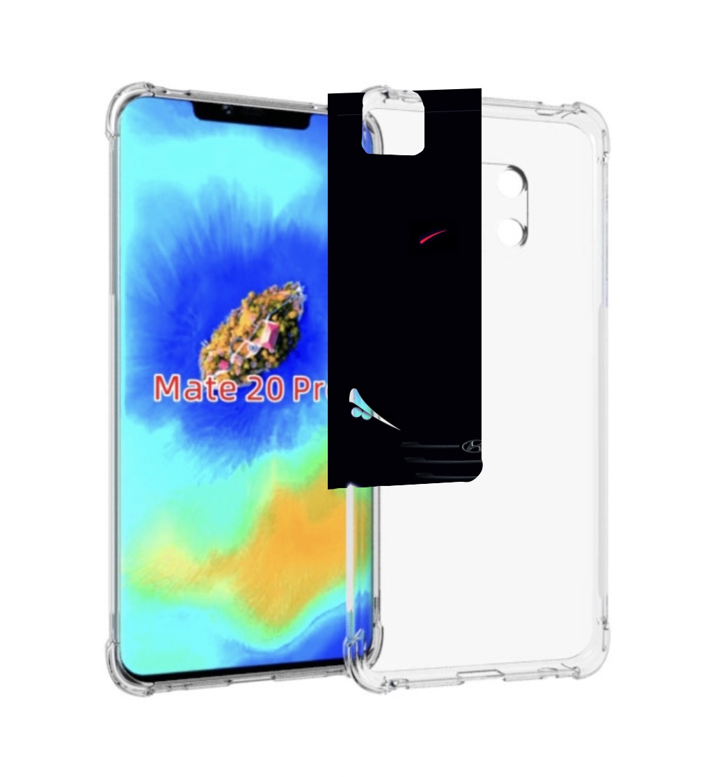 

Чехол MyPads hyundai хендаи 1 для Huawei Mate 20 Pro/Mate 20 RS 6.39, Прозрачный, Tocco