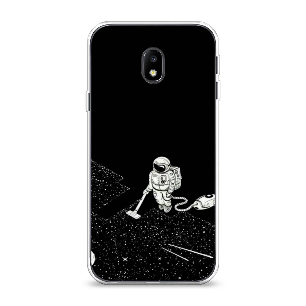 фото Чехол awog "космонавт с пылесосом" для samsung galaxy j3 2017
