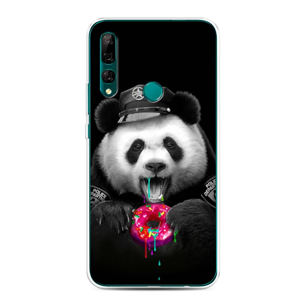 

Чехол Awog на Huawei Y9 Prime 2019 "Панда police", Черный;белый;розовый, 611950-2