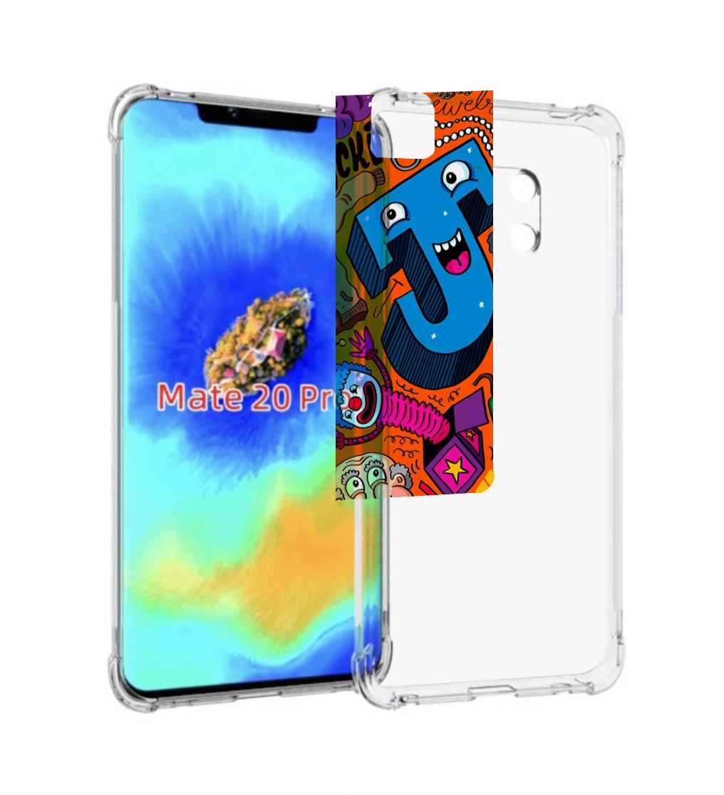 Чехол MyPads funky-decor для Huawei Mate 20 Pro/Mate 20 RS 6.39