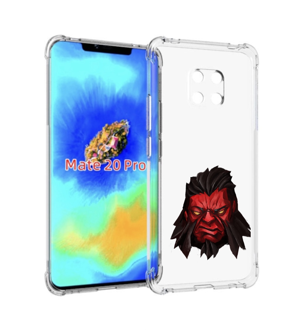 

Чехол MyPads dota-2-axe для Huawei Mate 20 Pro/Mate 20 RS 6.39, Прозрачный, Tocco