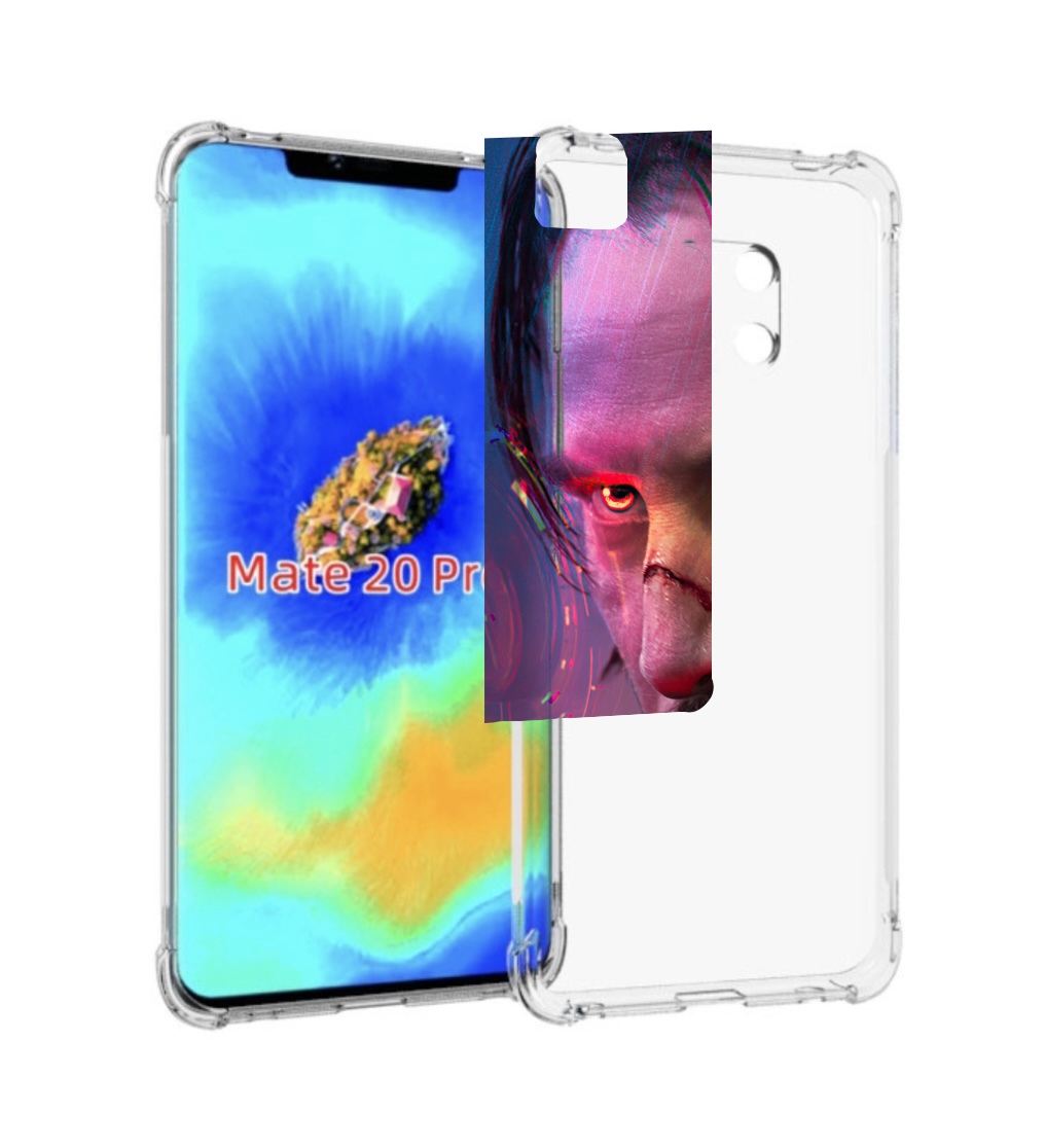 Чехол MyPads cyberpunk 2077 Джонни Сильверхенд для Huawei Mate 20 Pro/Mate 20 RS 6.39