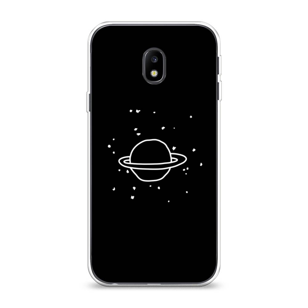 

Чехол Awog на Samsung Galaxy J3 2017 / Самсунг J3 2017 "Дудл Юпитера", Белый;черный, 22550-4
