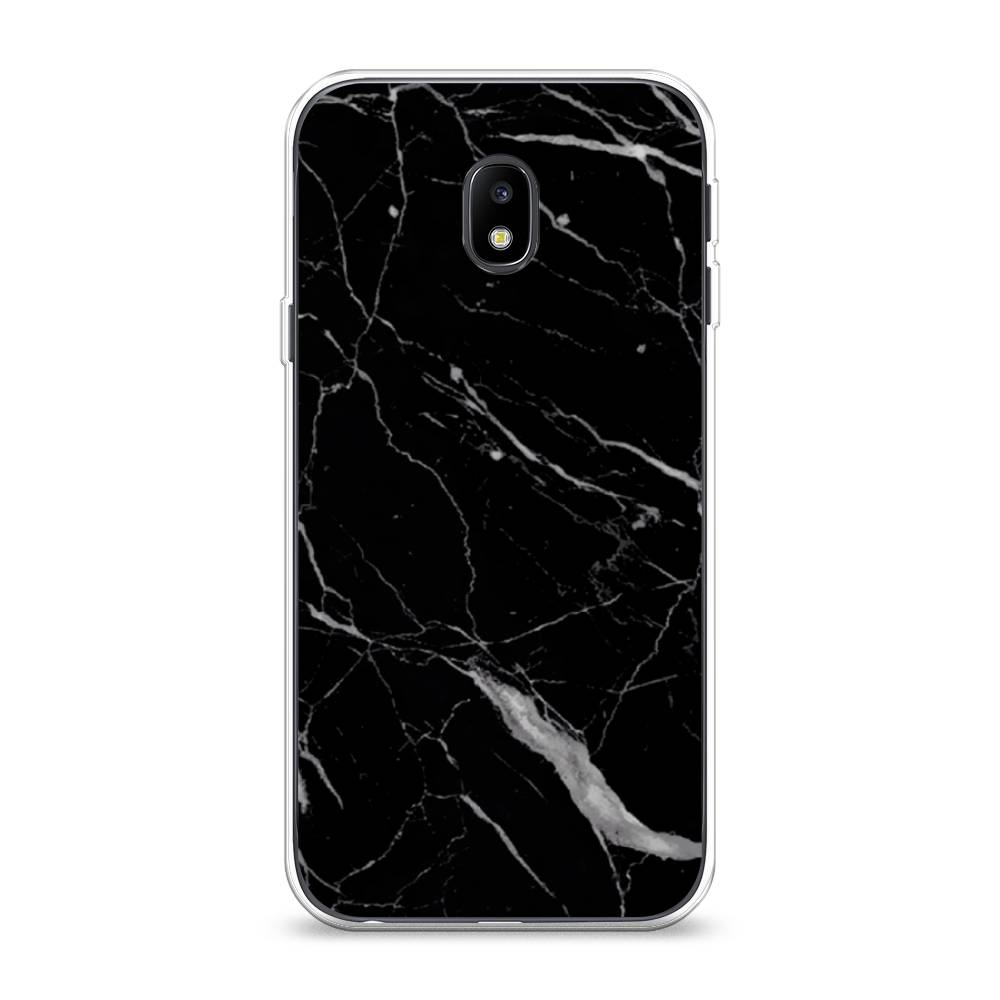 фото Чехол awog "черный минерал" для samsung galaxy j3 2017