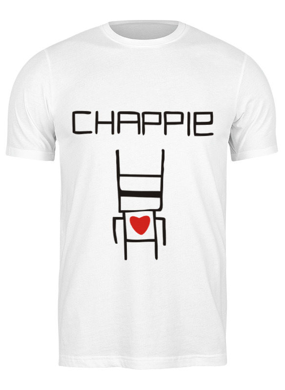 

Футболка женская Printio Чаппи (chappie) белая 2XL, Белый, Чаппи (chappie)