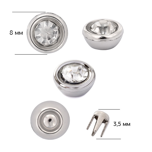 

Magic 4 Toys Hobby, 8 мм, никель, 250 шт, Серебристый, Hobby, 8 мм, никель, 250 шт